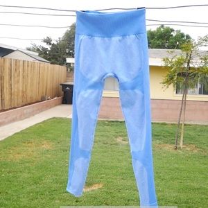 Royal Blue High-Waisted Leggings (unbranded) SOLD